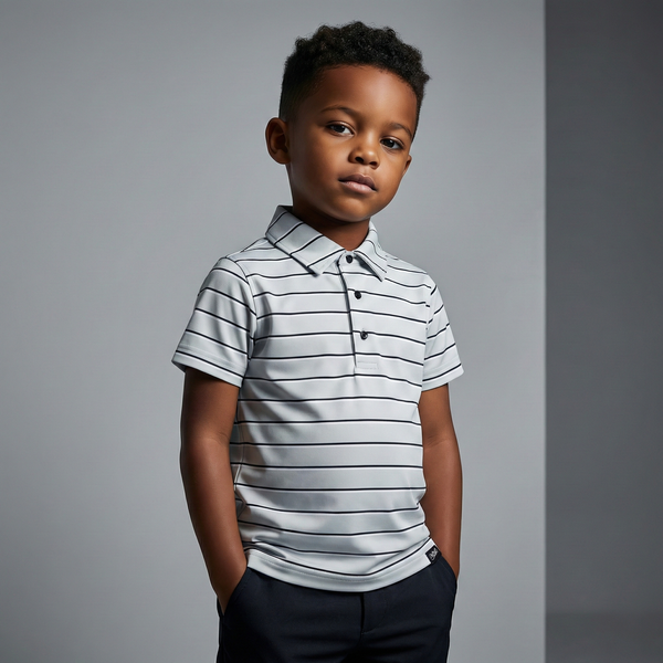 Boys Dynamic Polo | Striped