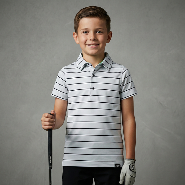 Boys Dynamic Polo | Striped