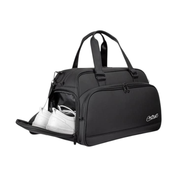 Vegan Leather Weekender Bag