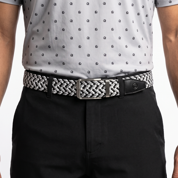 Click Belt | Black/White/Silver