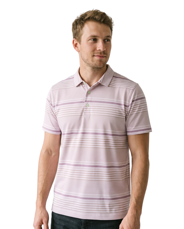 Micro-Mesh Polo | Stripes