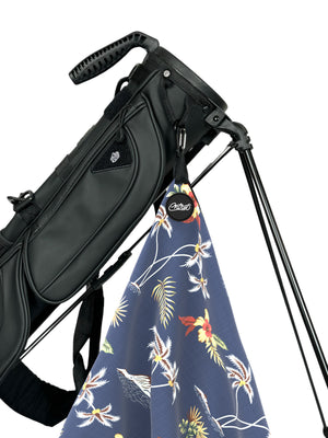 CNTRST World's Best Golf Towel | Floral