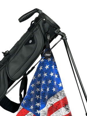 CNTRST World's Best Golf Towel | Old Glory