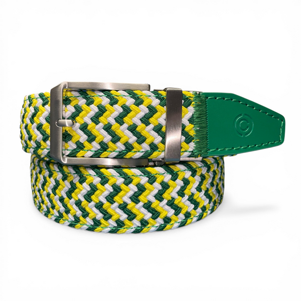 Click Belt | Green/Yellow/White