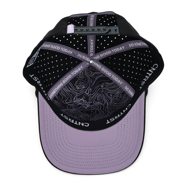 Cali Hat | Black Lavender