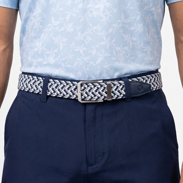 Click Belt | Navy/White/Grey