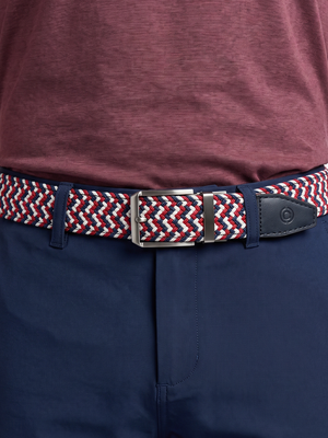CNTRST Click Belt | Red/White/Blue – alternate view