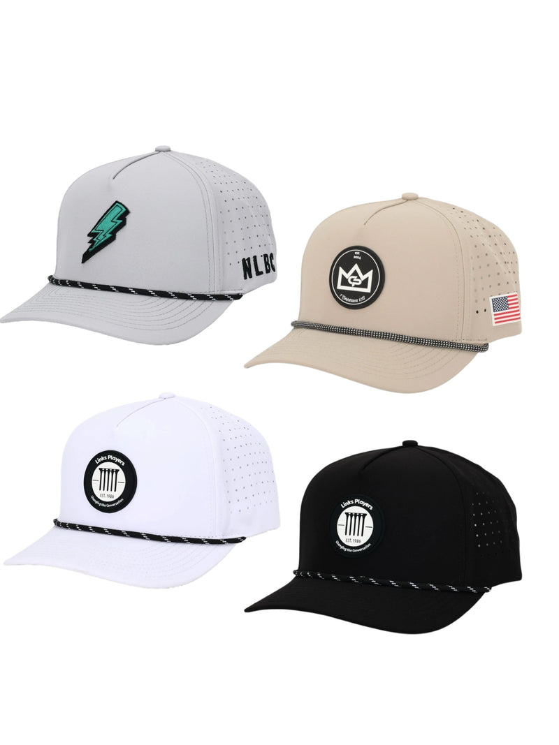 Embroidered hat with team logo