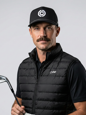 CNTRST Icon Logo Hat | Black – alternate view