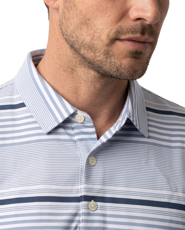 Micro-Mesh Polo | Stripes